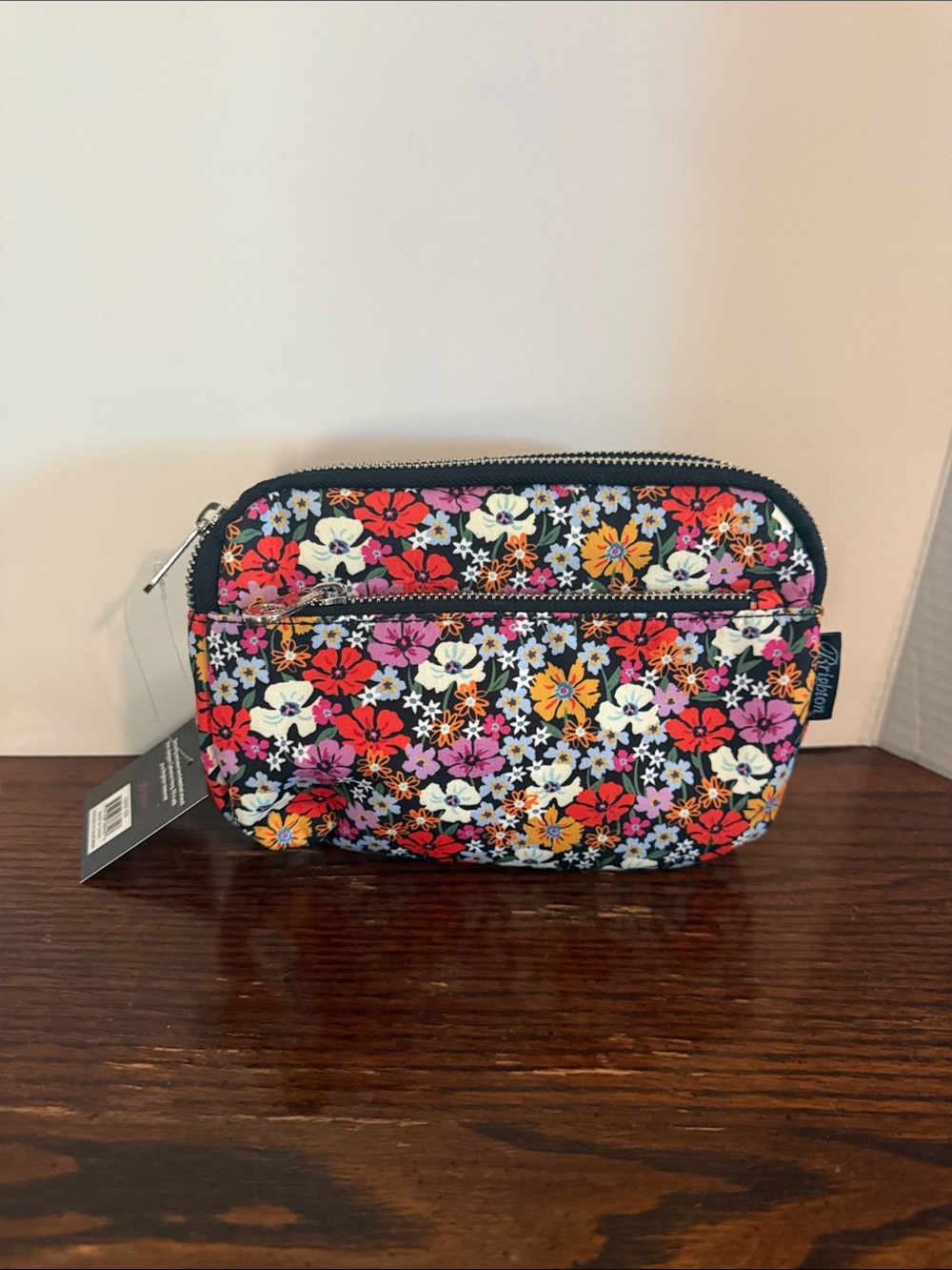 Brighton Painted Poppies Belted Bag New- New